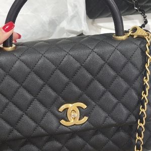 SOLD Authentic Chanel Coco Handle Medium